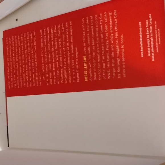 New York best seller Chris Jericho Undisputed Biography - Picture 5 of 5
